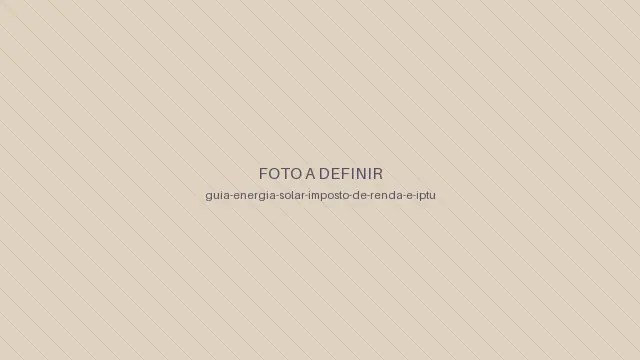 Documentos de declaração de imposto de renda ao lado de um carnê de IPTU (imagem provisória)